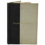 1905 'Philadelphia Country Club' History Book 