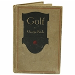1909 'Golf For The Beginner' Book by George Fitch