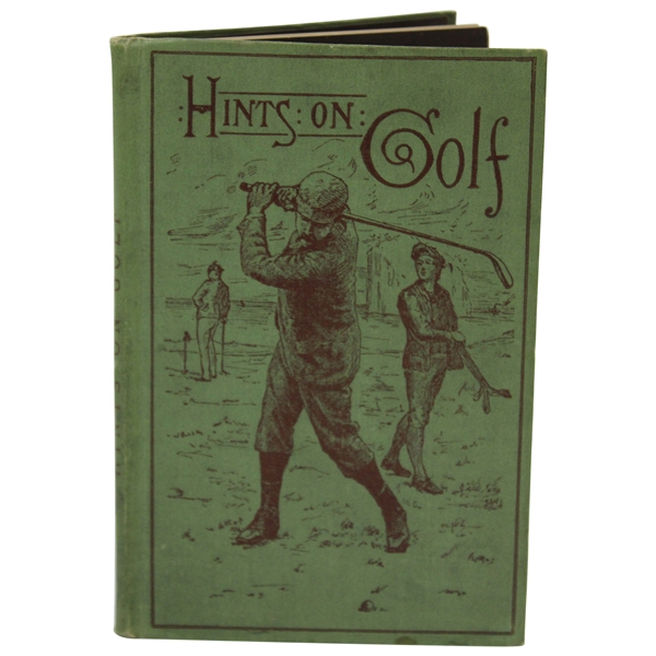 1890 'Hints on Golf' Fifth Edition Book by Horace G. Hutchinson