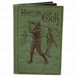 1890 'Hints on Golf' Fifth Edition Book by Horace G. Hutchinson