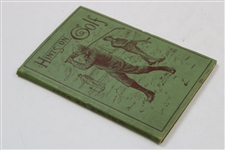1890 'Hints on Golf' Fifth Edition Book by Horace G. Hutchinson