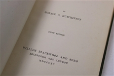 1890 'Hints on Golf' Fifth Edition Book by Horace G. Hutchinson