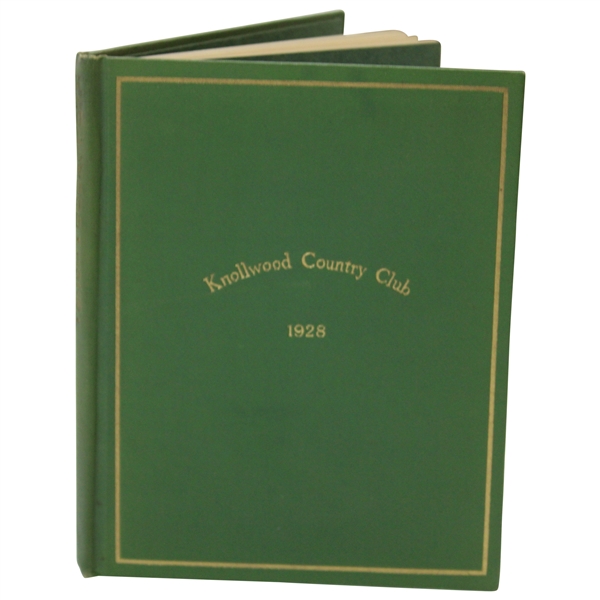 1928 'Knollwood Country Club' Year Book - Constitution, By-Laws, Officers & List of Members