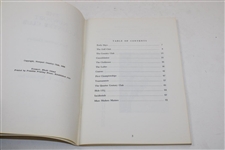 1986 'The Newport Country Club: Its Curious History' Year Book by Alan T. Schumacher