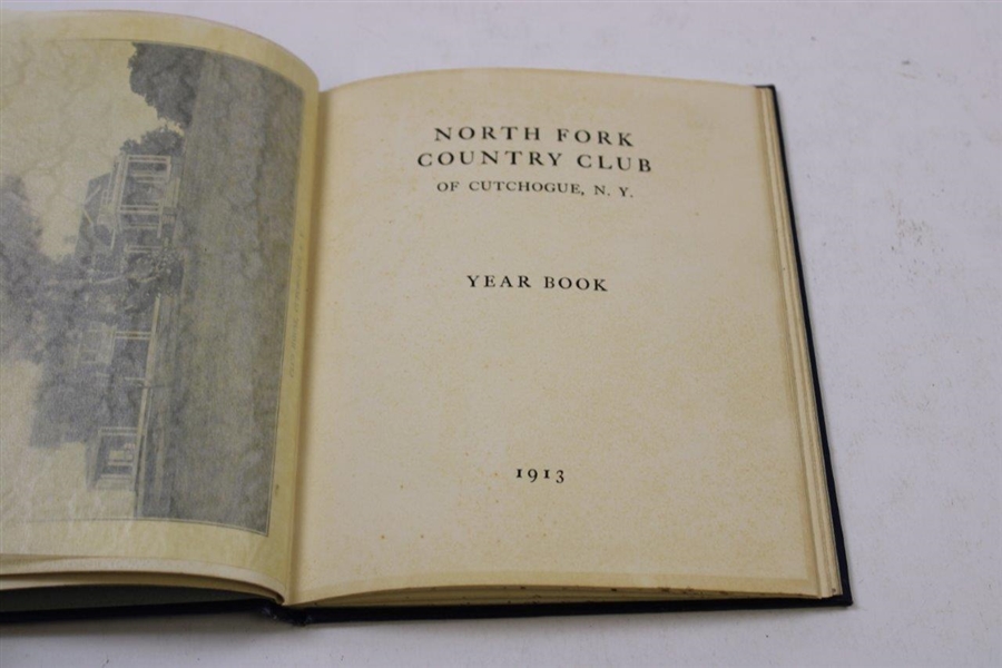 1913 'North Fork Country Club' of Cutchogue, N.Y. Year Book