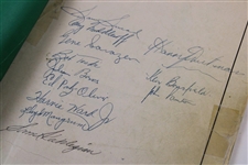 Team USA Signed 1951 Ryder Cup at Pinehurst Official Program JSA ALOA