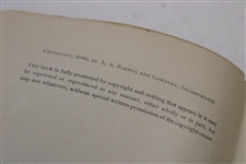 Byron Nelson Signed 1946 'Byron Nelson's Winning Golf' Book JSA ALOA