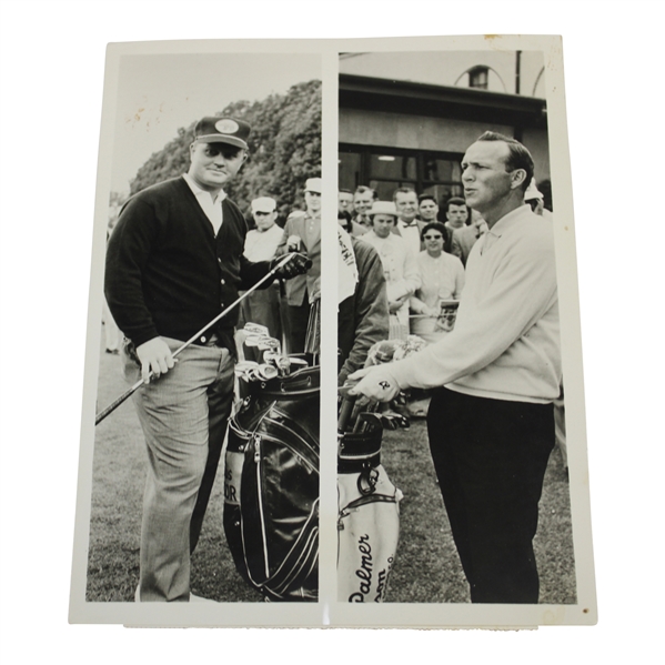 1963 ABC Press Photo Nicklaus/Palmer Face Off @ Firestone C.C.