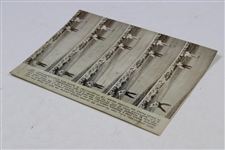 1967 AP Wire Photo Jack Nicklaus Holes 23- Foot Putt To Win Us Open
