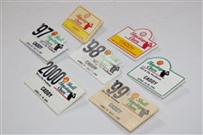 Seven (7) Caddy Badges Houston Open 92, 94, 95, 97, 98, 99, & 00