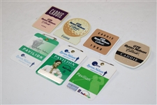 Seven (7) Caddy Badges Byron Nelson Classic 92, 94, 98, 99 & Pavilion Passes 04, 07, 08