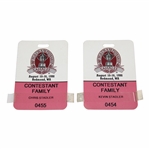 1998 PGA Championship Contestant Family Badges - Kevin Stadler & Chris Stadler