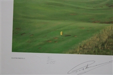 Greg Norman Signed 'Royal St. George's' Baxter Ltd Ed Print #31/200 JSA ALOA