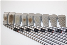 Jimmy Demaret's Personal Used 'Ben Hogan' Apex Iron Set 1-9 #N25232