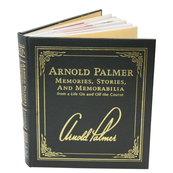 Arnold Palmer Signed Arnold Palmer Memories, Stories And Memorabilia JSA ALOA