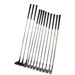 Ben Hogan '1973' Irons & Woods w/Wedge in Gray Hogan Bag w/Dozen Golf Balls