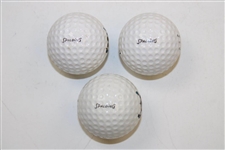 Spalding Ltd Ed Commemorative Moonball Box w/Three (3) Single Sleeves/Balls