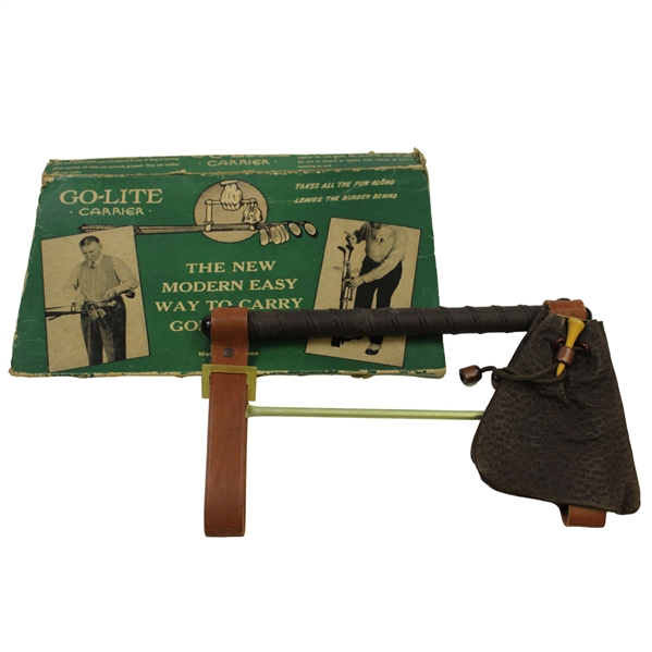 Vintage Co-Lite Golf Club Carrier in Original Box