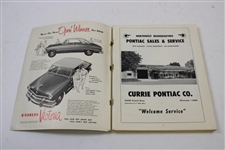 1951 US Open at Oakland Hills Official Program w/Map, Pairing Sheets & Scorecard