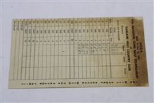 1951 US Open at Oakland Hills Official Program w/Map, Pairing Sheets & Scorecard