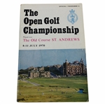 1970 OPEN Championship at The Old Course St. Andrews Official Program