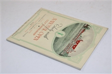 1935 US Open at Oakmont Country Club Official Program