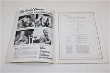 1935 US Open at Oakmont Country Club Official Program