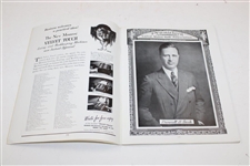 1935 US Open at Oakmont Country Club Official Program