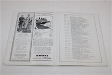 1935 US Open at Oakmont Country Club Official Program