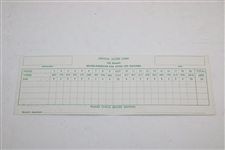 1959 Ryder Cup at Eldorado CC Weekend Booklet with Scorecard