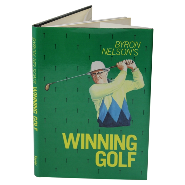 Byron Nelson Signed 1988 Byron Nelsons Winning Golf Book JSA ALOA