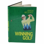 Byron Nelson Signed 1988 Byron Nelsons Winning Golf Book JSA ALOA