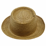 Sam Sneads Personal Churchill Ltd. Cocoanut Straw Long Oval Hat - Sam Snead Collection