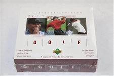 2001 Upper Deck Premiere Edition Golf Cards in Unopened Sealed Retail Box - Red