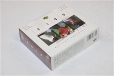 2001 Upper Deck Premiere Edition Golf Cards in Unopened Sealed Retail Box - Red