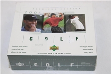 Unopened 2001 Upper Deck Premier Edition Golf Card Box - Green