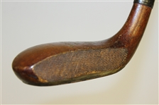 Wm. N. Braid Special Putter with Brass Sole Plate & Thumb Grip with Shaft Stamp