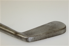 Circa 1900 BGI Co. Smooth Face Putter with BGI 120 Shaft Stamp