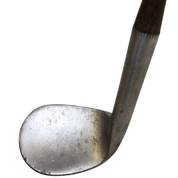 Circa 1890s Spalding Concave Face Rut Niblick with S.M. Co. Shaft Stamp