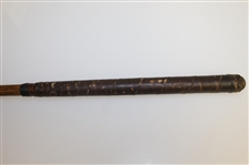 Circa 1890's Spalding Concave Face Rut Niblick with S.M. Co. Shaft Stamp
