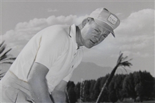 Baseball Hall of Famer Whitey Ford Golfing Alex J. Morrison Photo