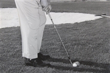 Baseball Hall of Famer Whitey Ford Golfing Alex J. Morrison Photo