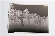 Demaret, Mangrum, & Heafner on Tee Alex J. Morrison Photo with Original Negative