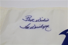 Tom Weiskopf Signed Inverrary Course Flag with 'Best Wishes' JSA ALOA