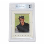 Tiger Woods 2001 UD Golf Gallery Card #GG4 BECKETT #0001288236 9 MINT