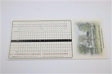 Twenty-Five (25) Oakland Hills Country Club Official Scorecards