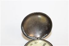 Circa 1930's Mesh Golf Ball Pocket Watch in Working Order 