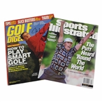 Pair of Justin Leonard Signed Magazines - Golf Digest & Sports Illustrated JSA ALOA