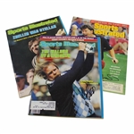 Stadler, Zoeller & Woosnam Signed Sports Illustrated Magazines JSA ALOA