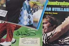 Stadler, Zoeller & Woosnam Signed Sports Illustrated Magazines JSA ALOA